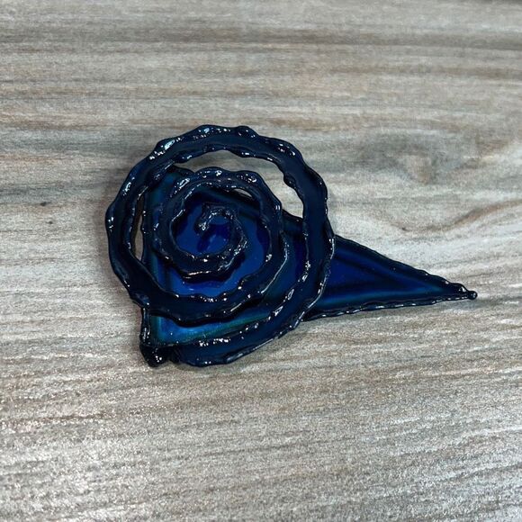 Original Brooch By David Wright Custom Made From ChromePlate NWT - Picture 1 of 7